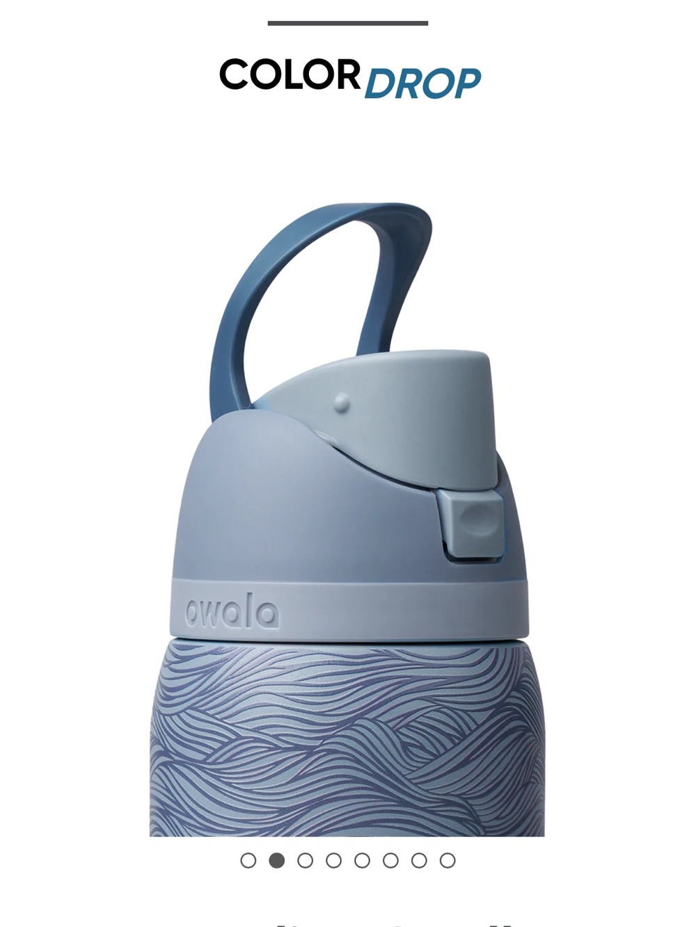 AUTHENTIC OWALA FEELING SWELL COLOR DROP 32oz Freesip Water Bottle Summer Needed